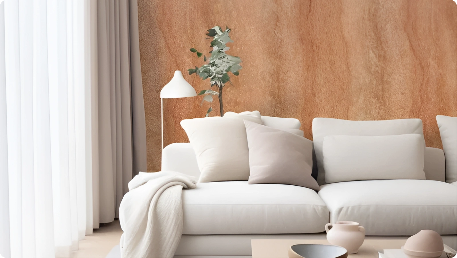 Marble mural wallpaper by dune